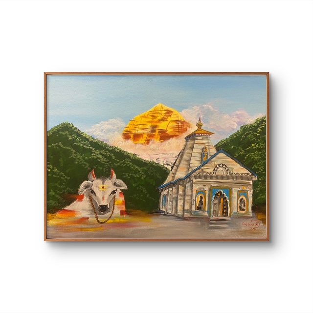 The sight of Kedarnath
