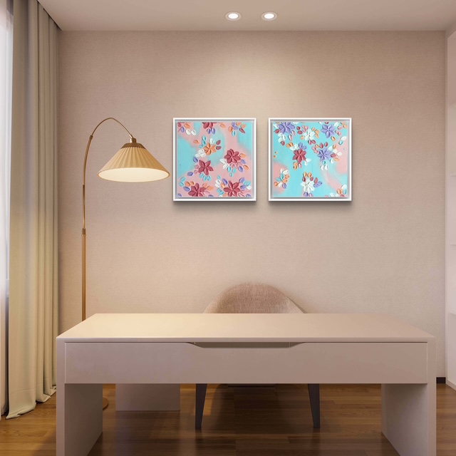 Pastel flora