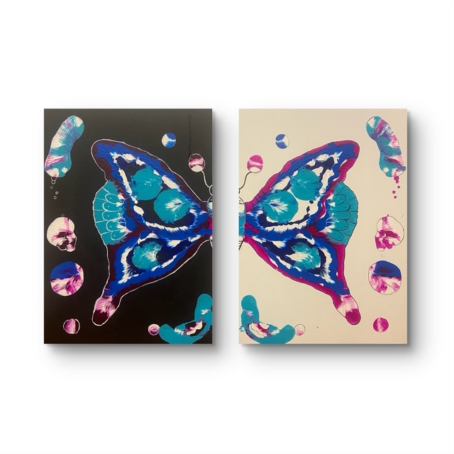 The playful butterfly